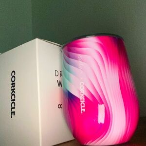 NIB Corkcicle stemless wine 12 oz. Cup